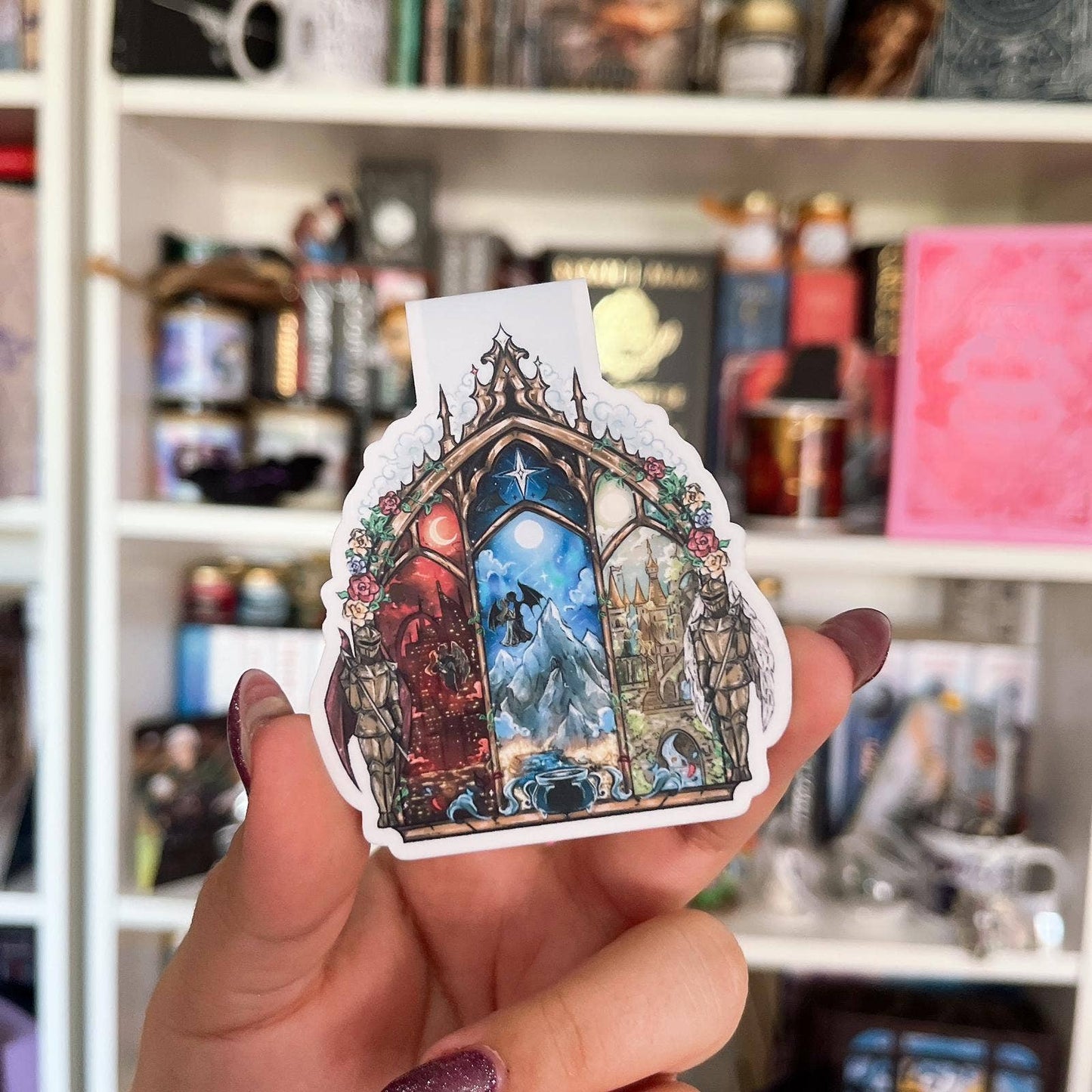 World Of Maas Velaris Terrasen Lunathion Magnetisk Bokmerke