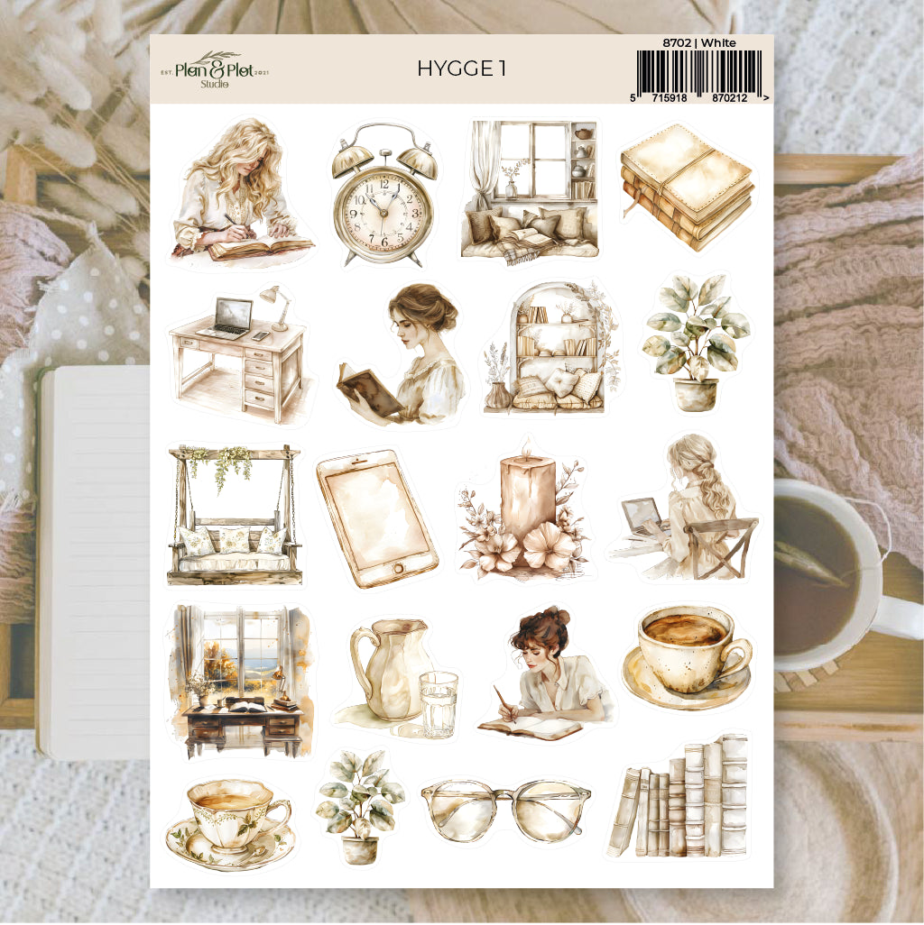 Hygge 1 Sticker sheet