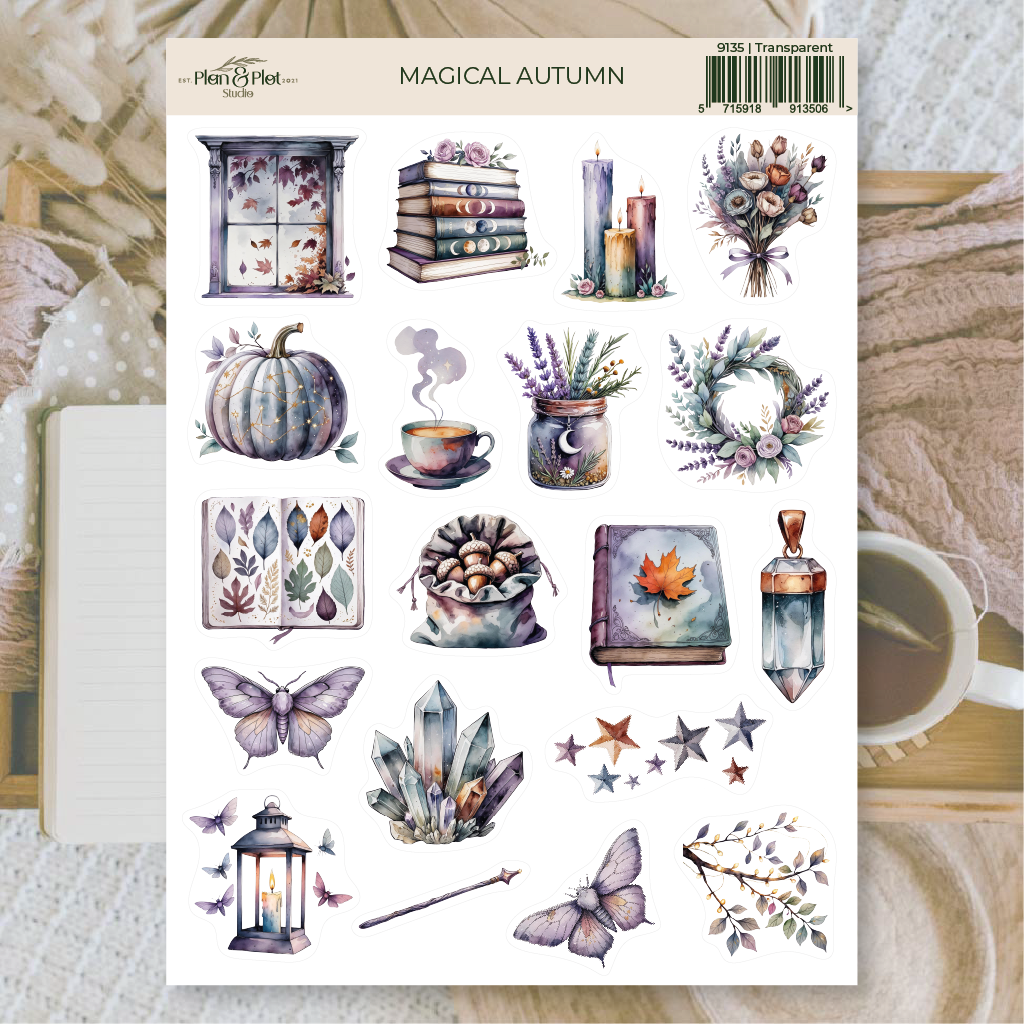 Magical autumn Sticker sheet