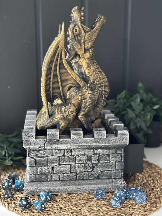 Dragon Vault – Dice Tower & Oppbevaringsboks