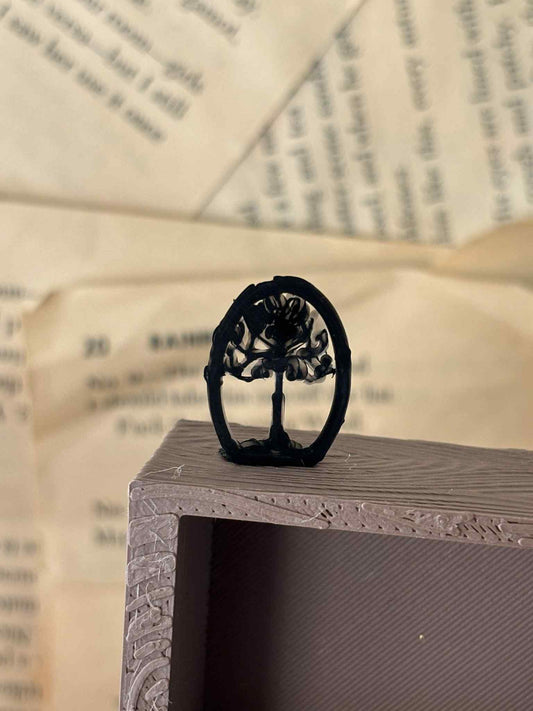 Mini Tree of Gondor til Miniatyr bokhylle