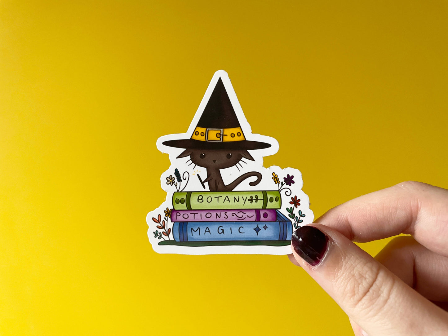 Witchy Kitten Sticker