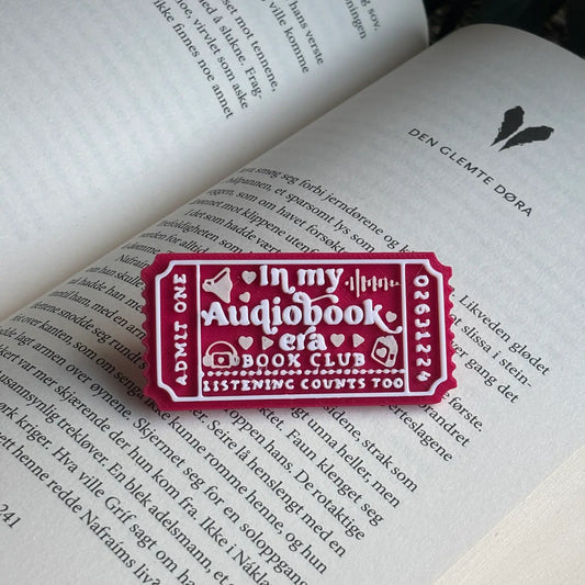 In My Audiobook Era Ticket Pin