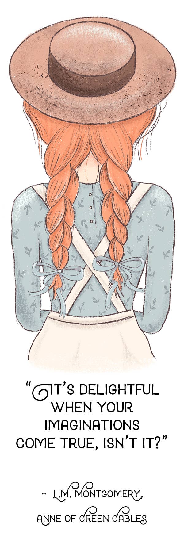 Anne of Green Gables Quote Bokmerke
