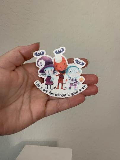 Good Scare Boogies Boys - Nightmare Before Christmas Sticker