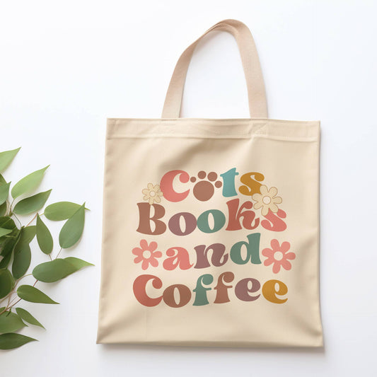 Cats Books and Coffee Handlenett