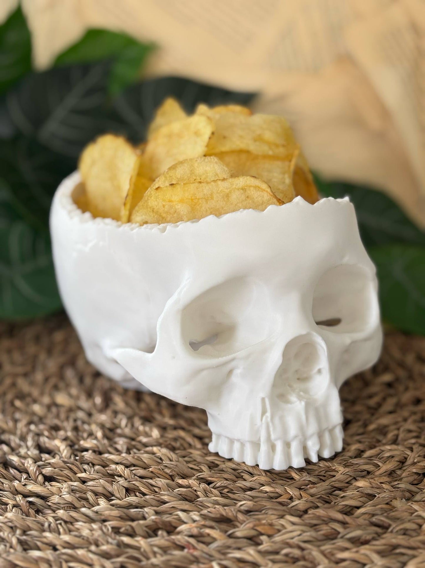 Hodeskalle skål / garnskål