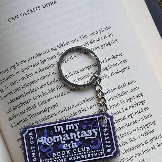 In My Romantasy Era Book Club Nøkkelring