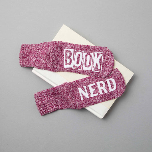 "Book/Nerd" - Lesesokker