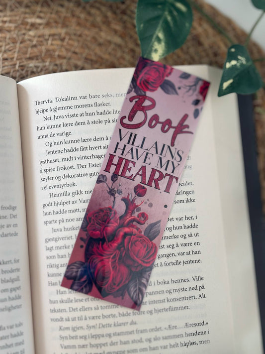 Book Villains Have My Heart Bokmerke
