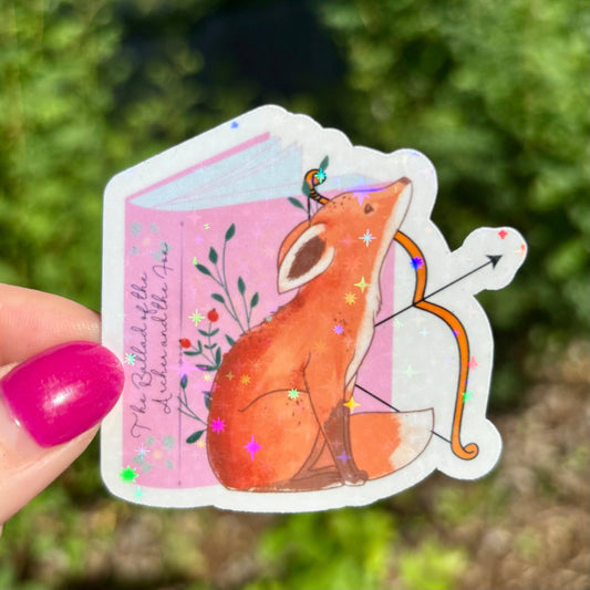 Once Upon a Broken Heart A Ballad of the Archer and the Fox Sticker