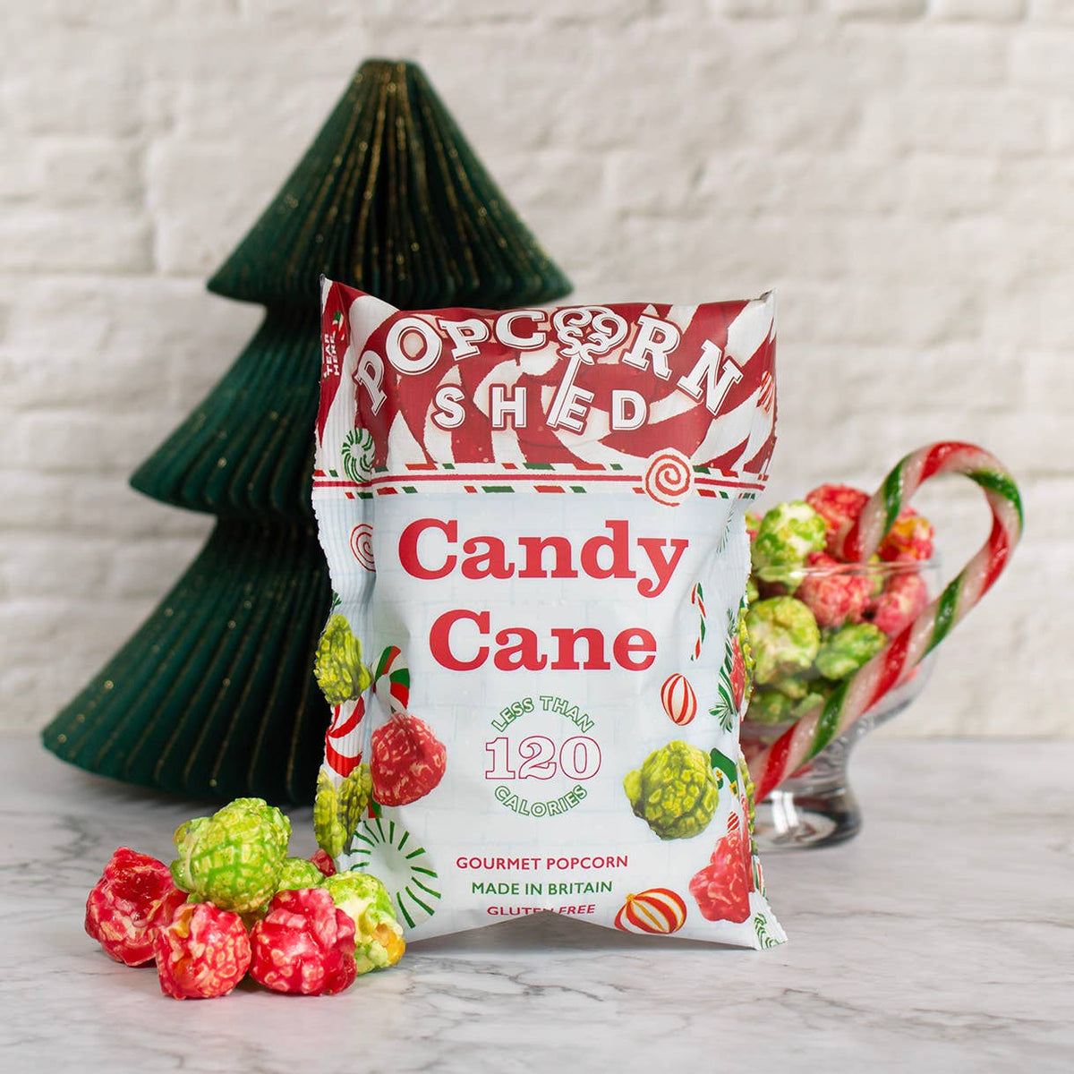 Candy Cane Gourmet Popcorn