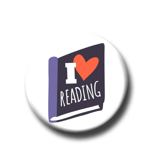 I love Reading Button