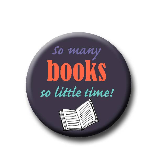 So Many Books Button