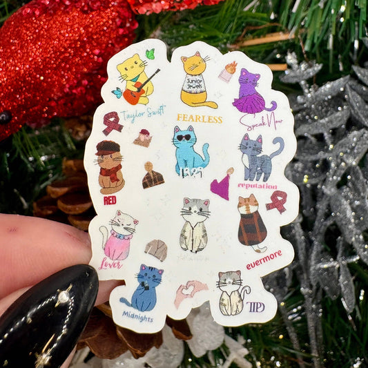 Swiftie Kitties Sticker