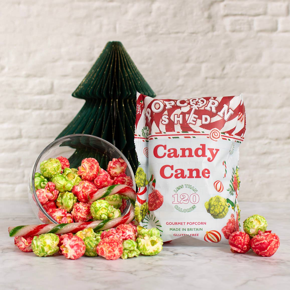 Candy Cane Gourmet Popcorn