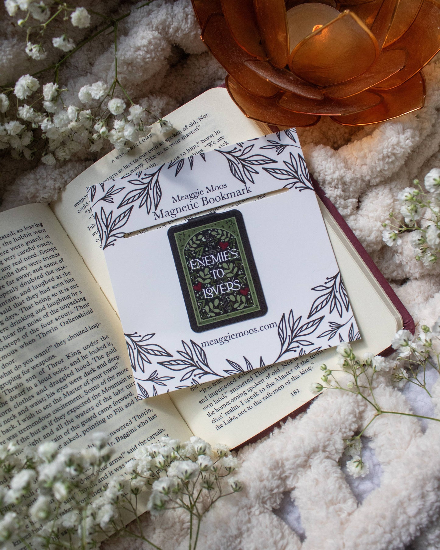 Enemies To Lovers Tarot Card Magnetisk Bokmerke