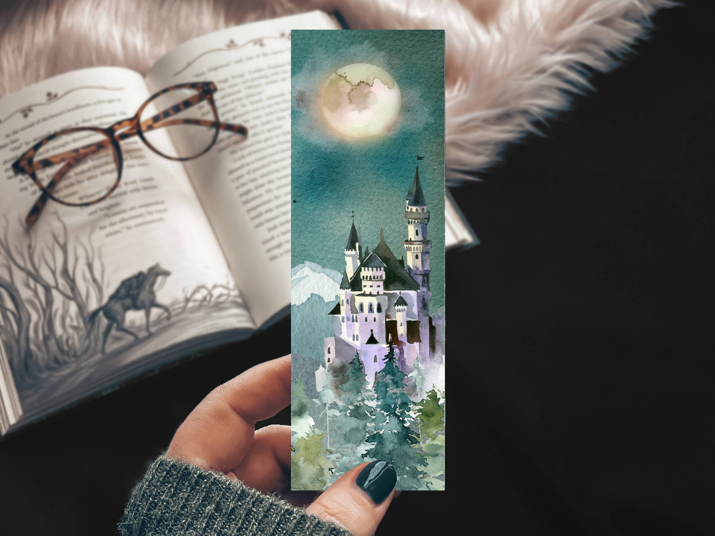 Fantasy Forest Castle Bokmerke