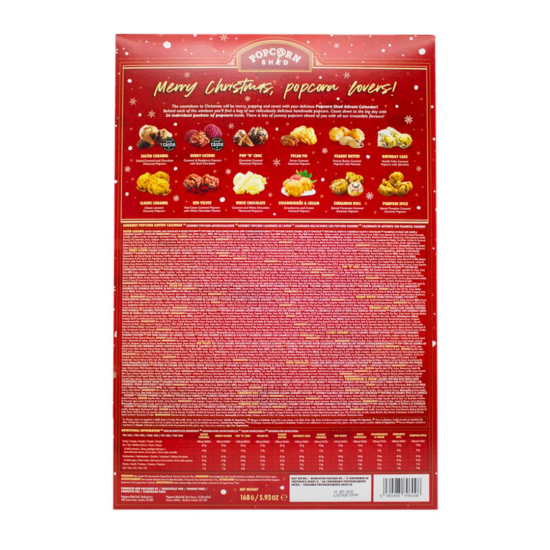 Gourmet Popcorn Julekalender