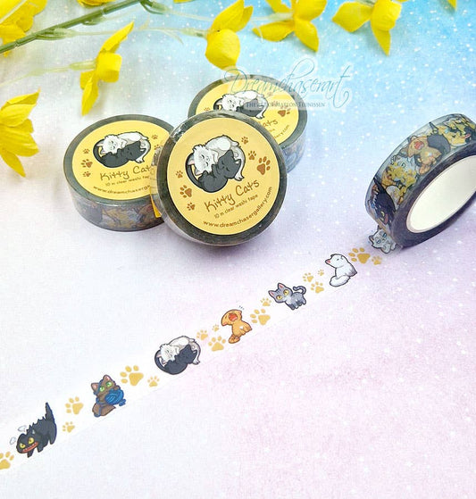 Kitty Cats clear transparent Washi Tape