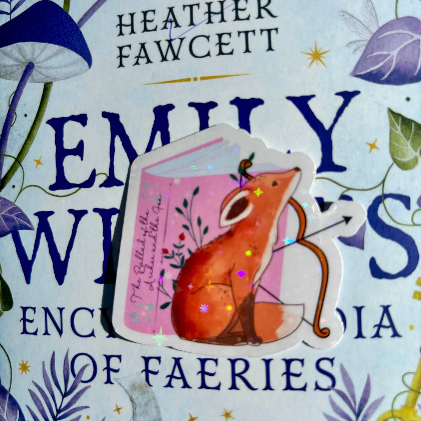 Once Upon a Broken Heart A Ballad of the Archer and the Fox Sticker