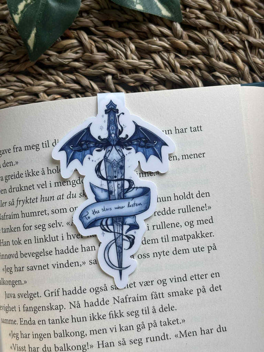ACOTAR Sword Magnetisk Bokmerke