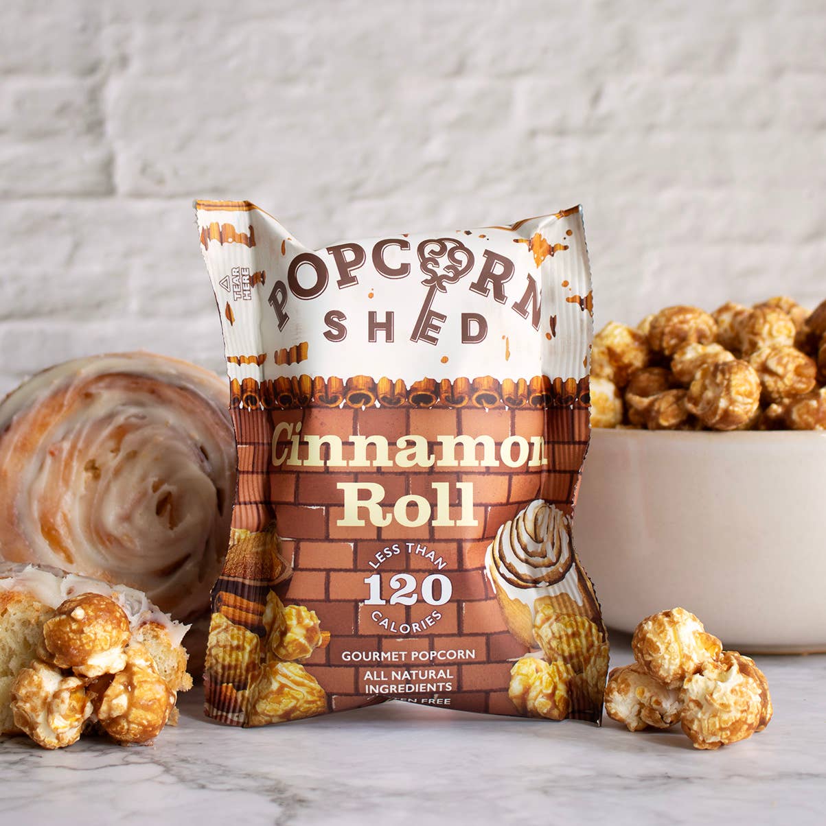 Cinnamon Roll Gourmet Popcorn