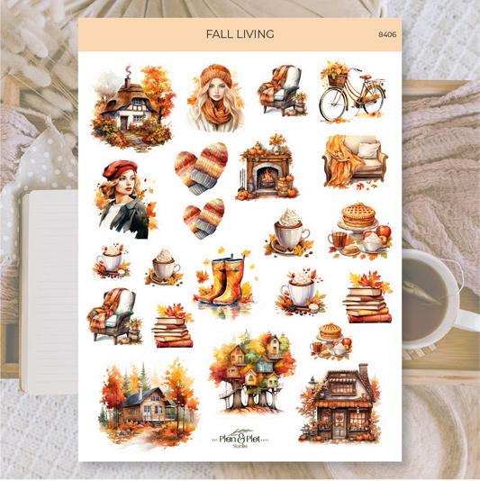 Fall Living Sticker Sheet