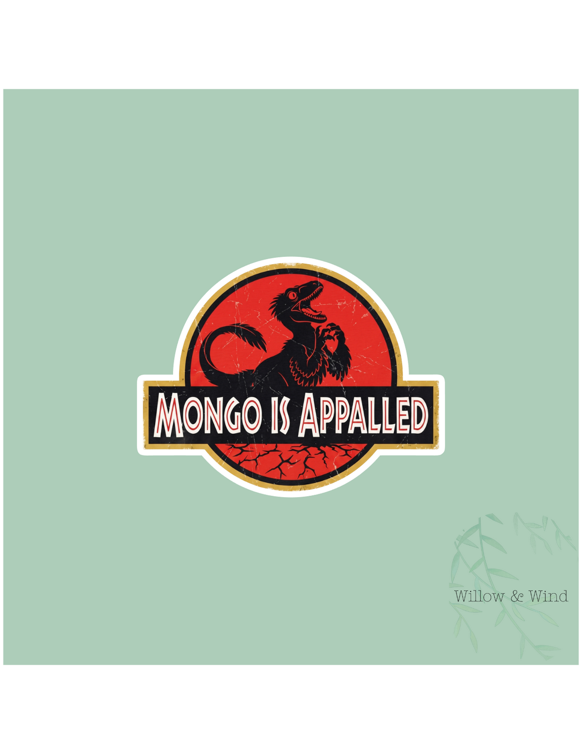 Mongo Is Appalled - Dungeon Crawler Carl Sticker