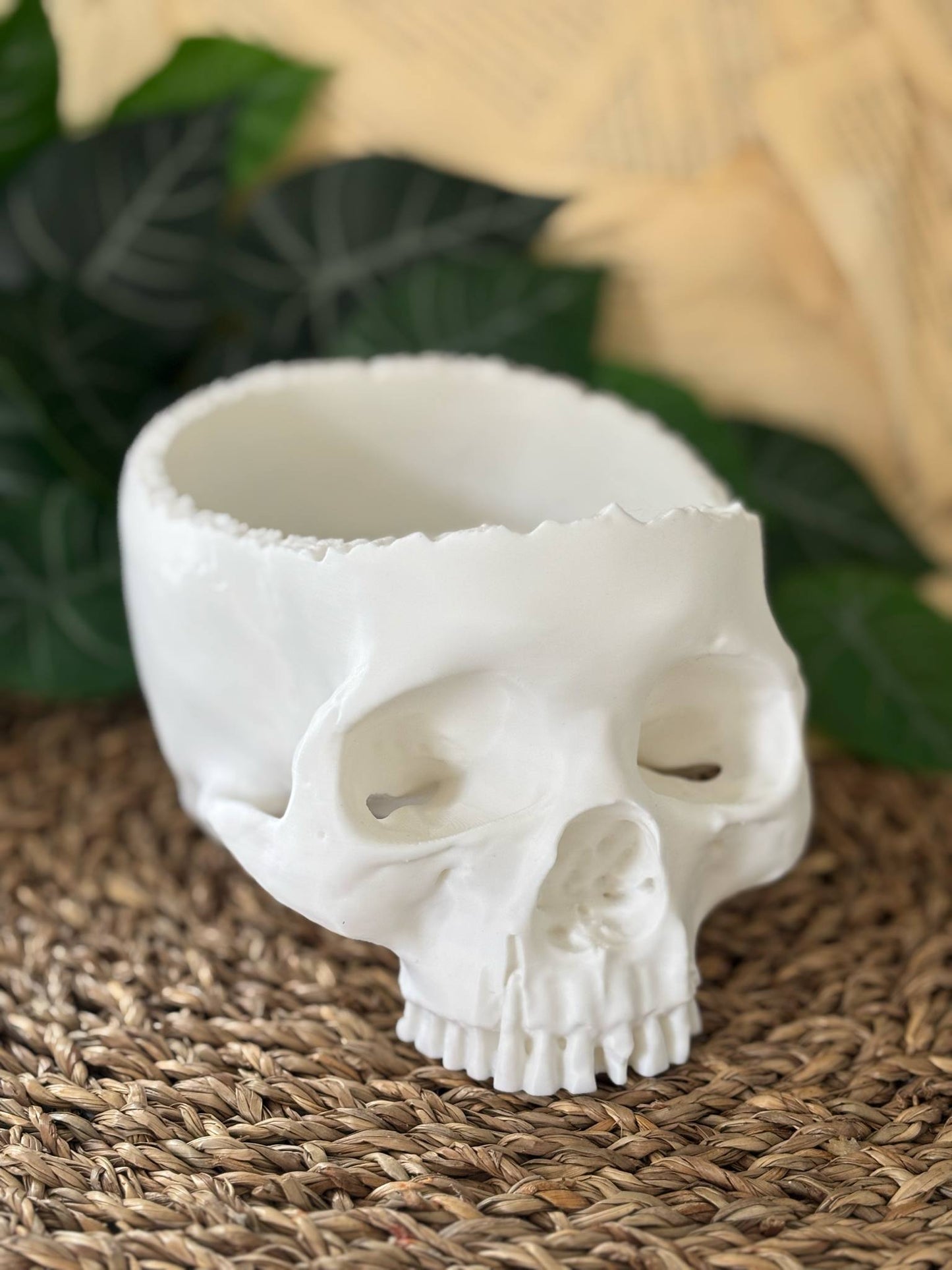 Hodeskalle skål / garnskål