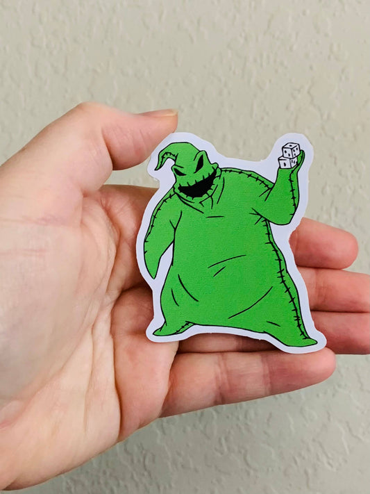 Oogie- Nightmare Before Christmas Sticker