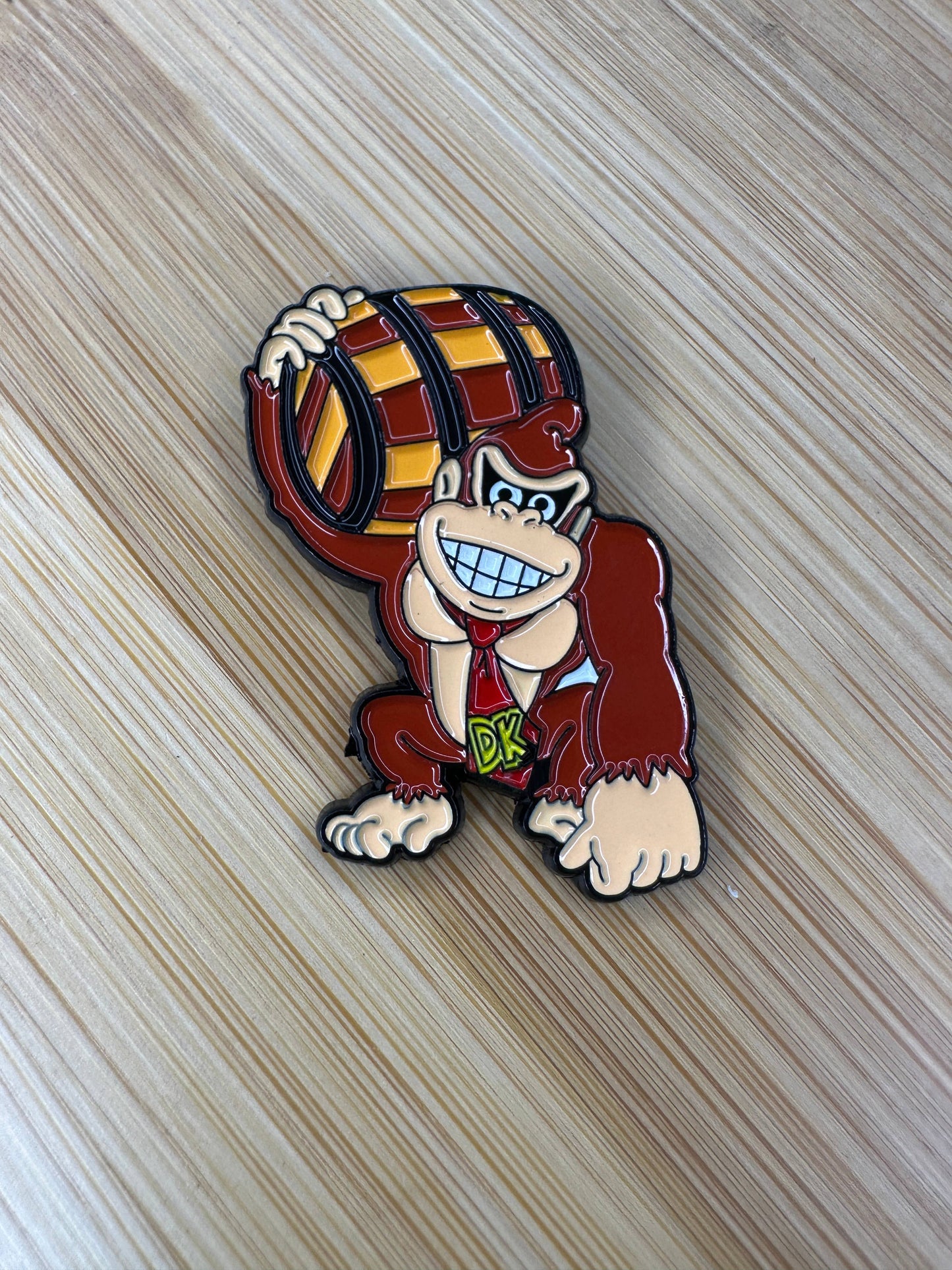 Donkey Kong with Barrel Pin