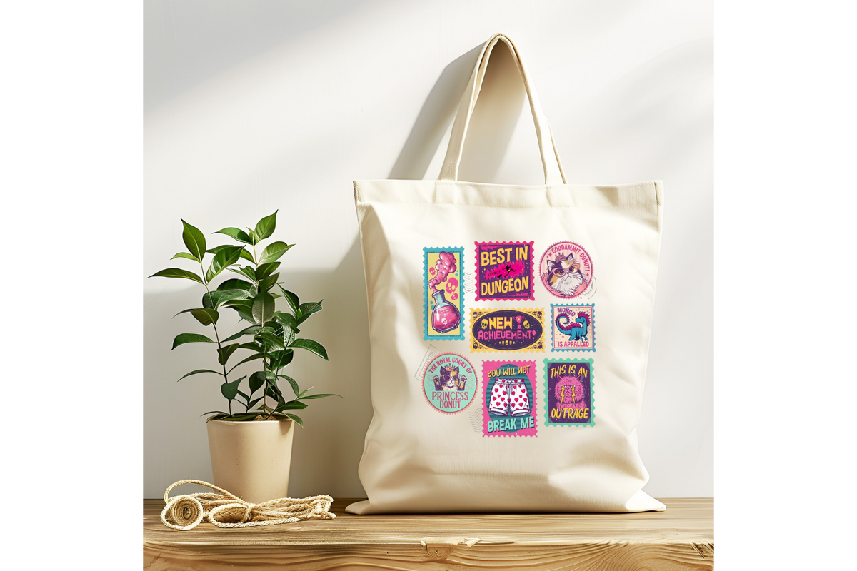 Dungeon Crawler Carl Stamps Handlenett