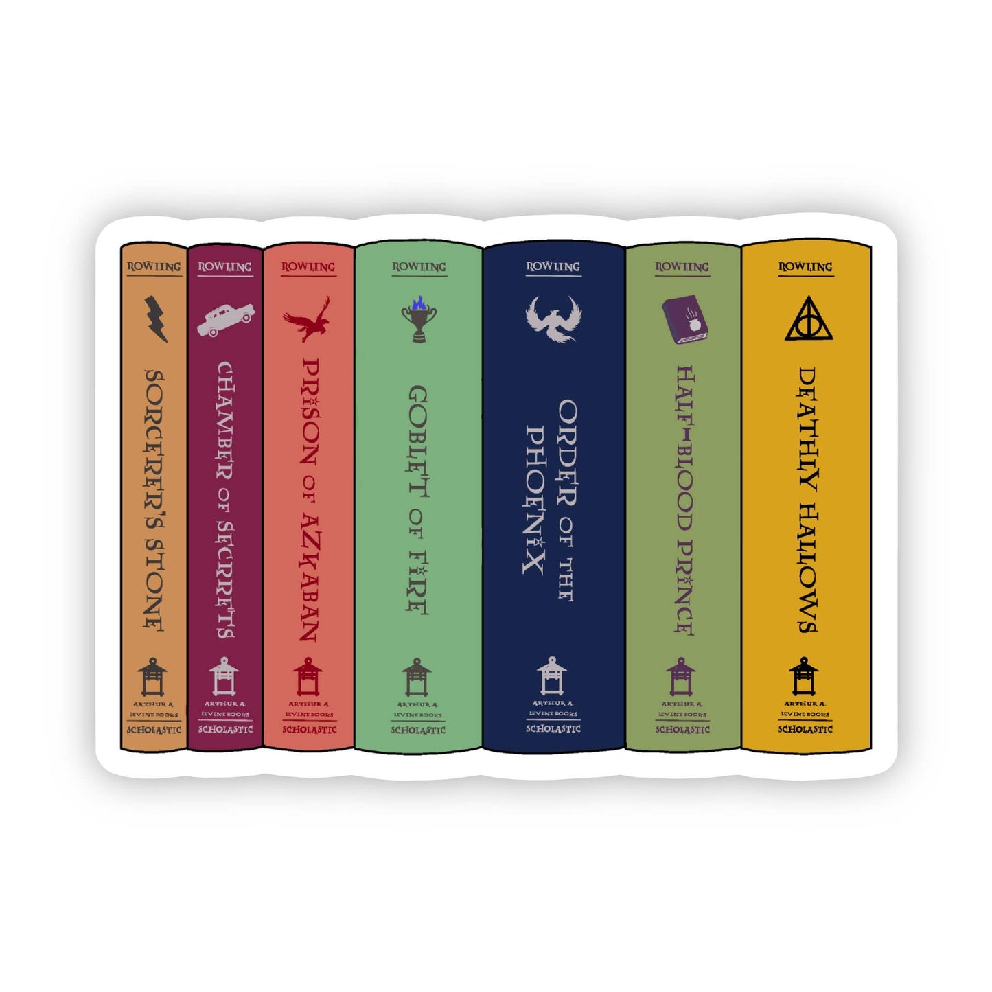 Harry Potter Series Sticker