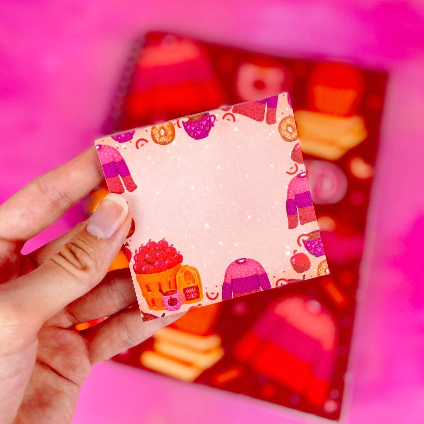 Apple Cider Sticky Notes