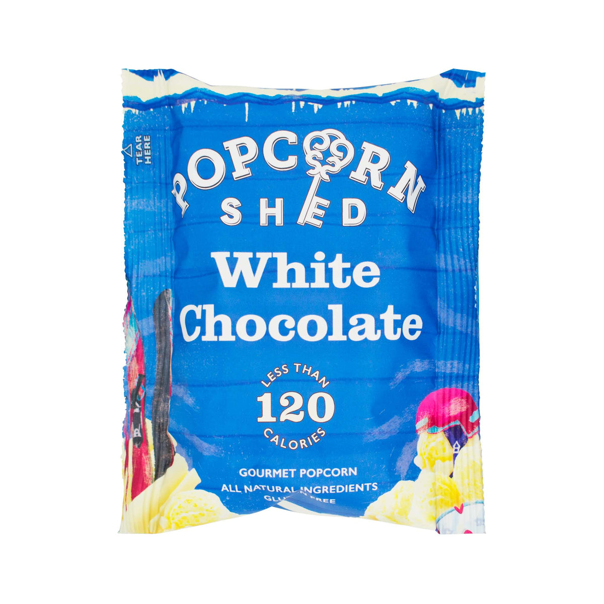 White Chocolate Gourmet Popcorn