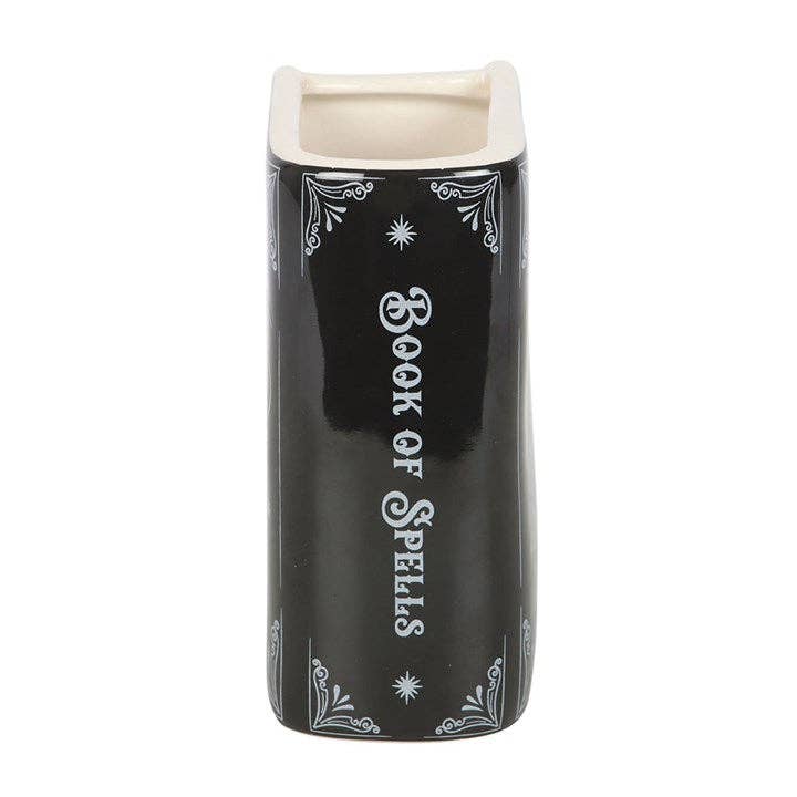 Book of Spells Gothic Halloween Flower Vase