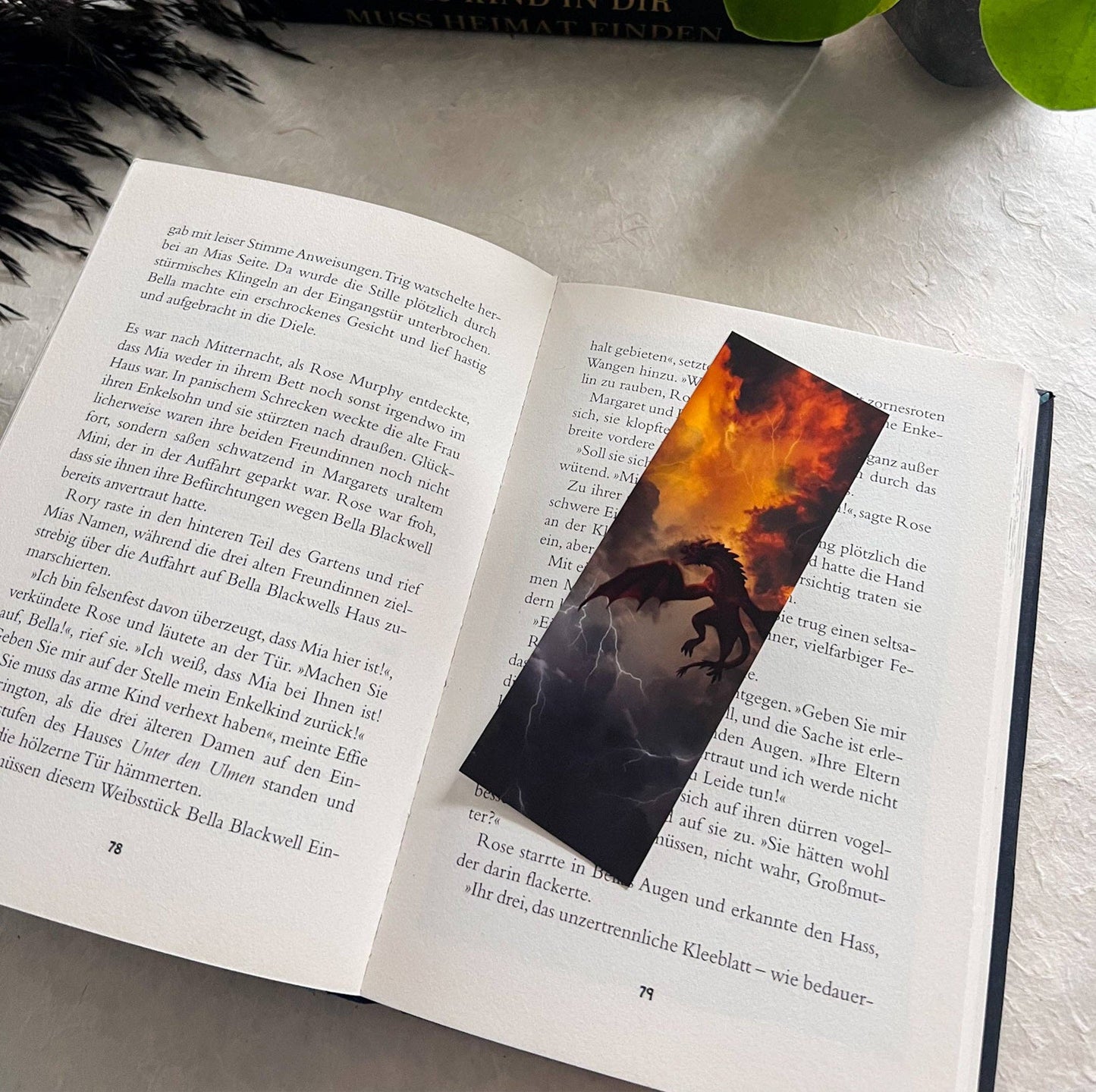 Fire Dragon - Bookmark