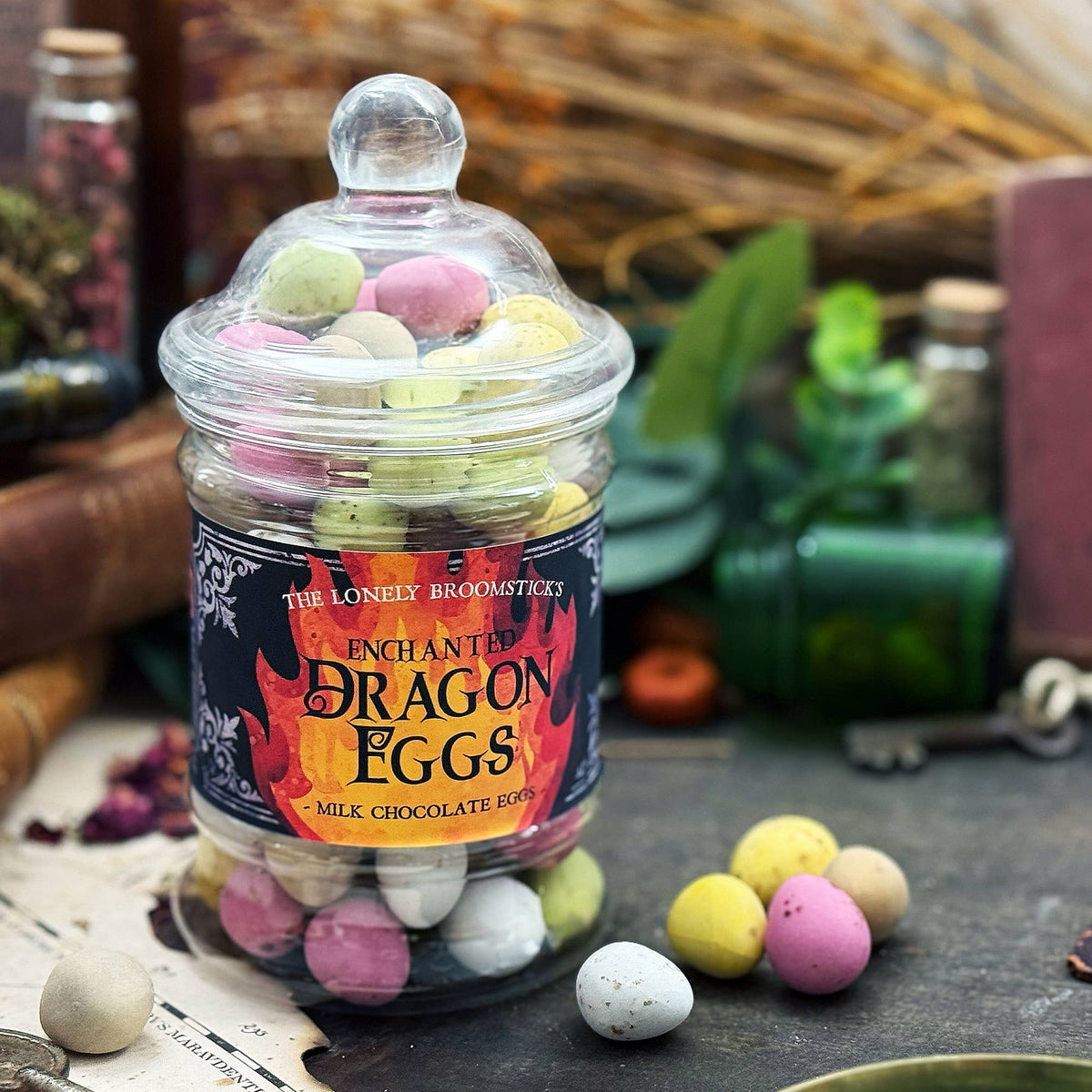 Enchanted Dragon Eggs Jar