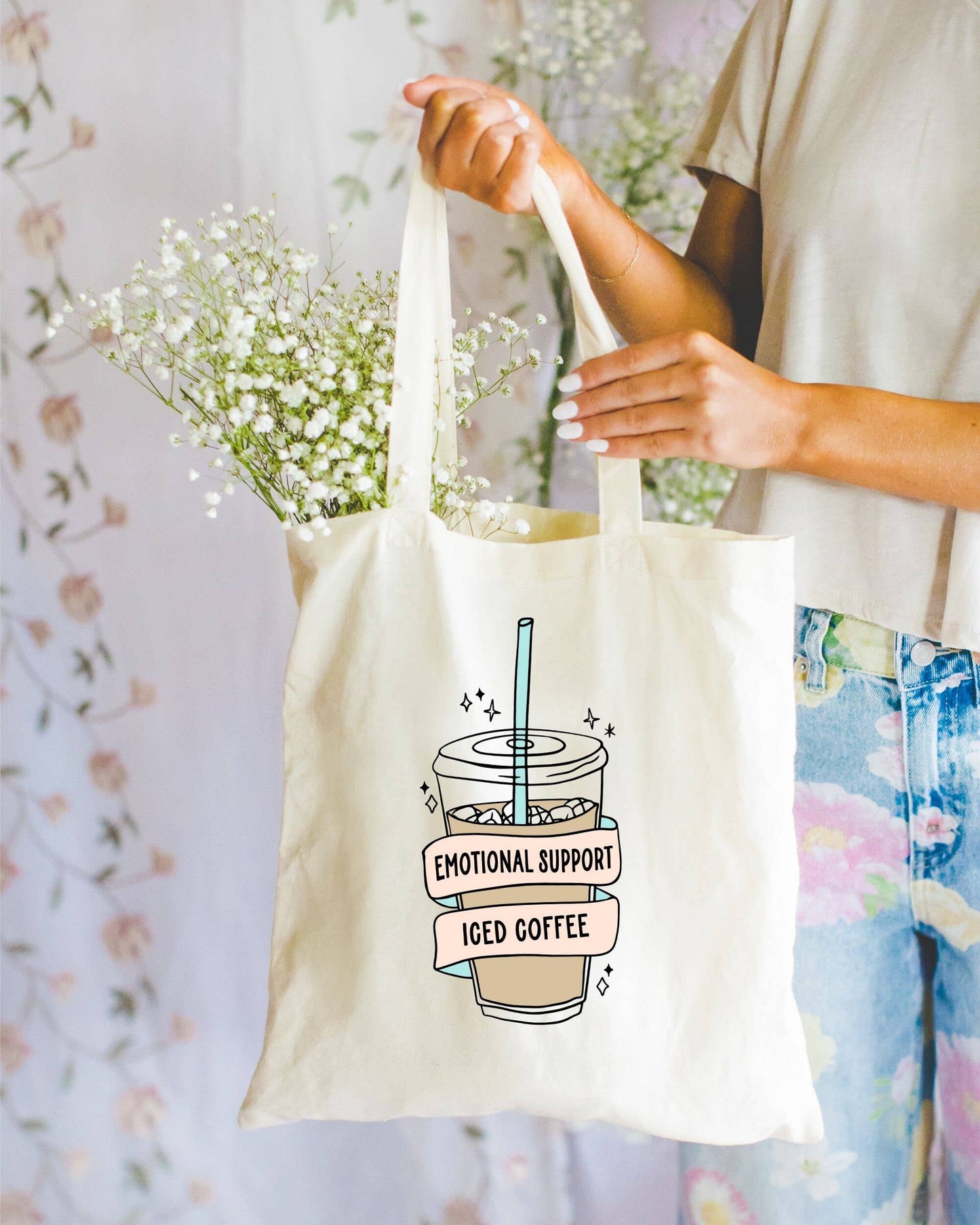 Emotional Support Iced Coffee Handlenett