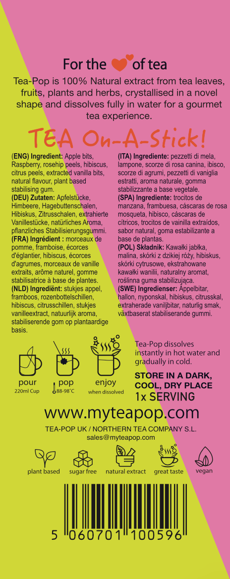 AppleBerry TEA on-a-stick!