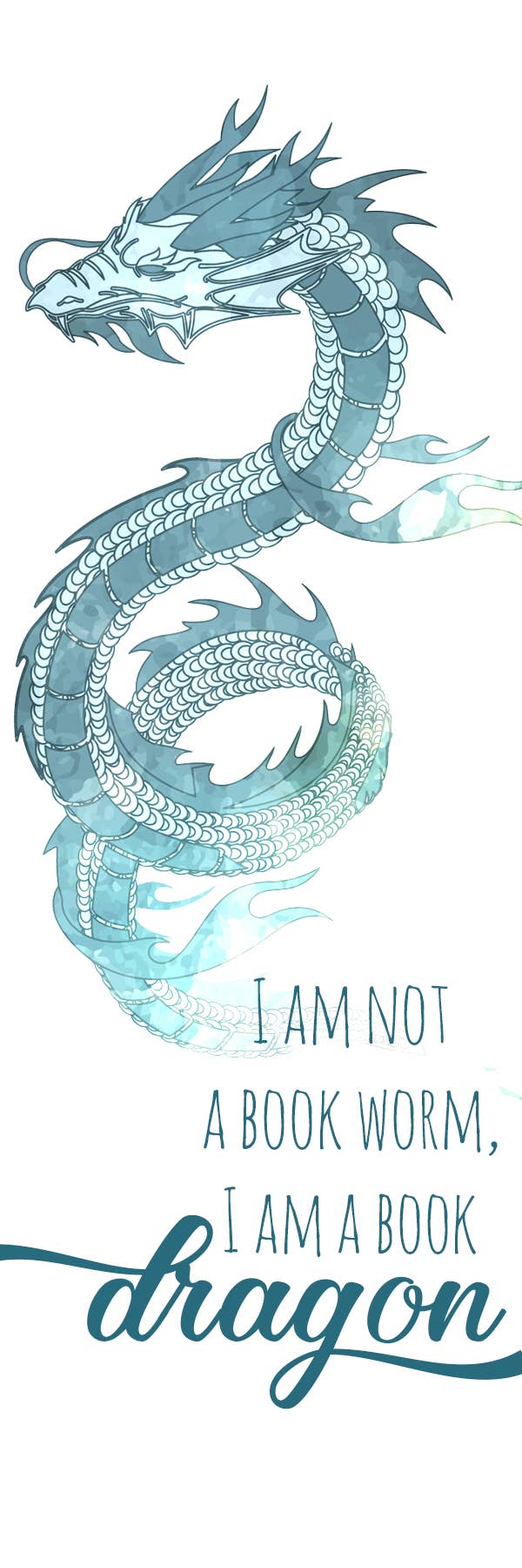 Blue Book Dragon Bokmerke