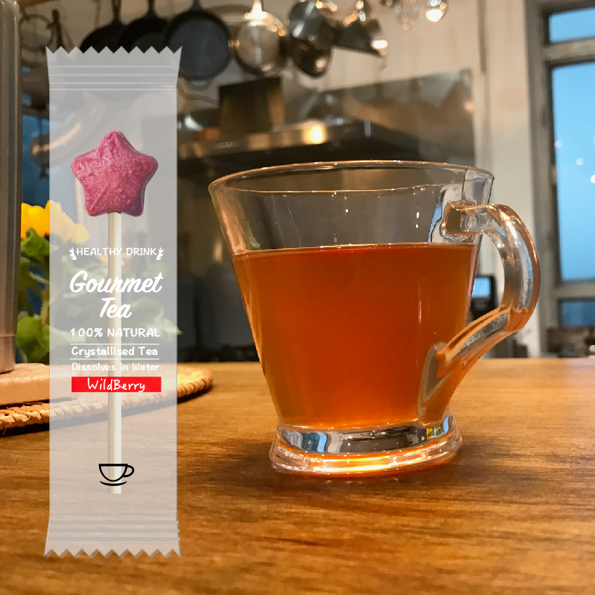 WildBerry Punch Gourmet TEA on-a-stick!
