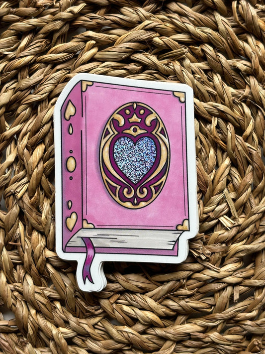 Pixie Dust Pink Book Sticker - Ellen Wilberg