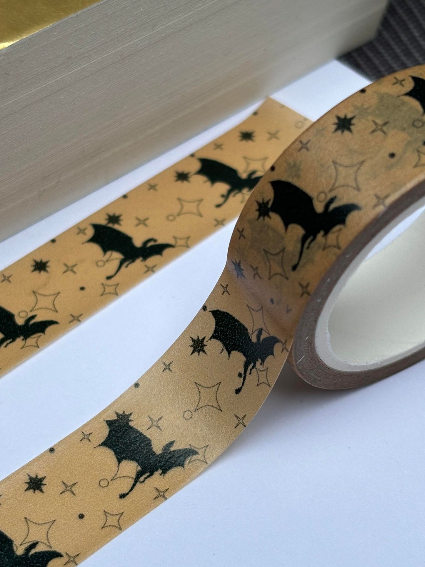 Bookish Washi Tape - Fourth Wing Inspirert