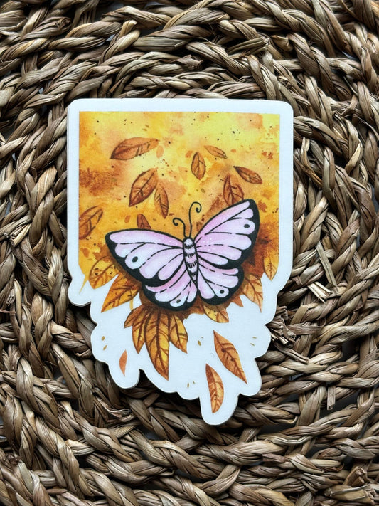 Transparent Butterfly Sticker - Ellen Wilberg