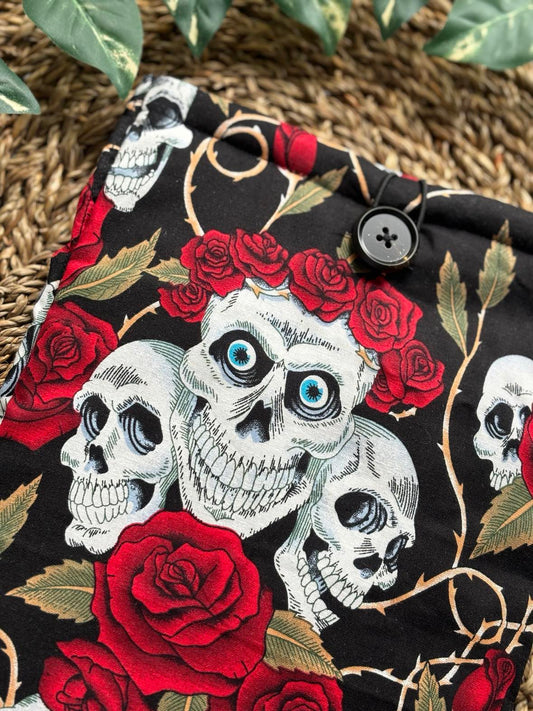 Roses & Skulls Booksleeve (LIMITED EDITION)