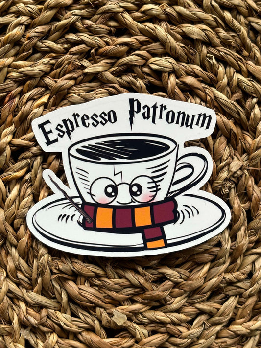 Espresso Patronum Sticker