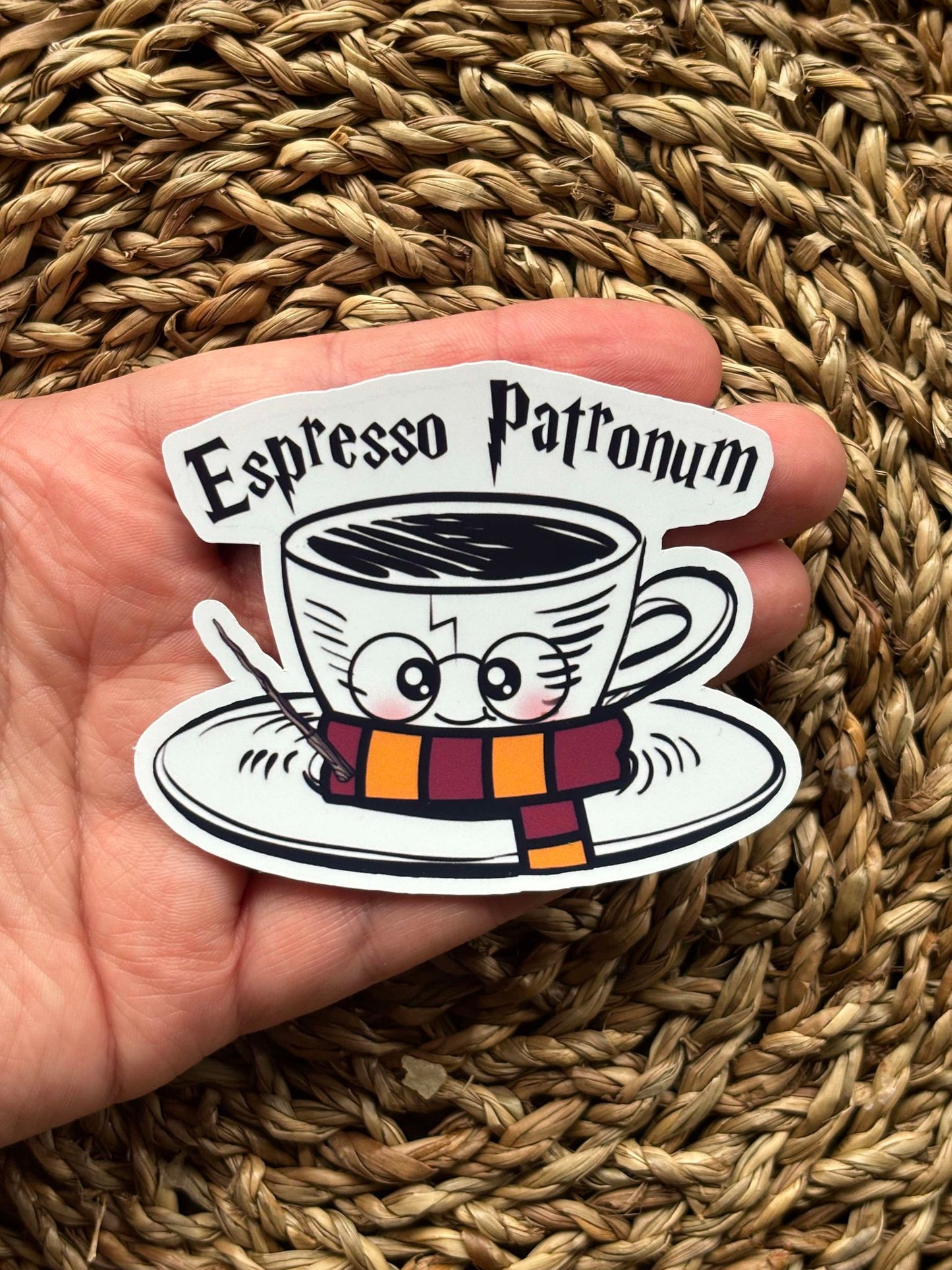 Espresso Patronum Sticker