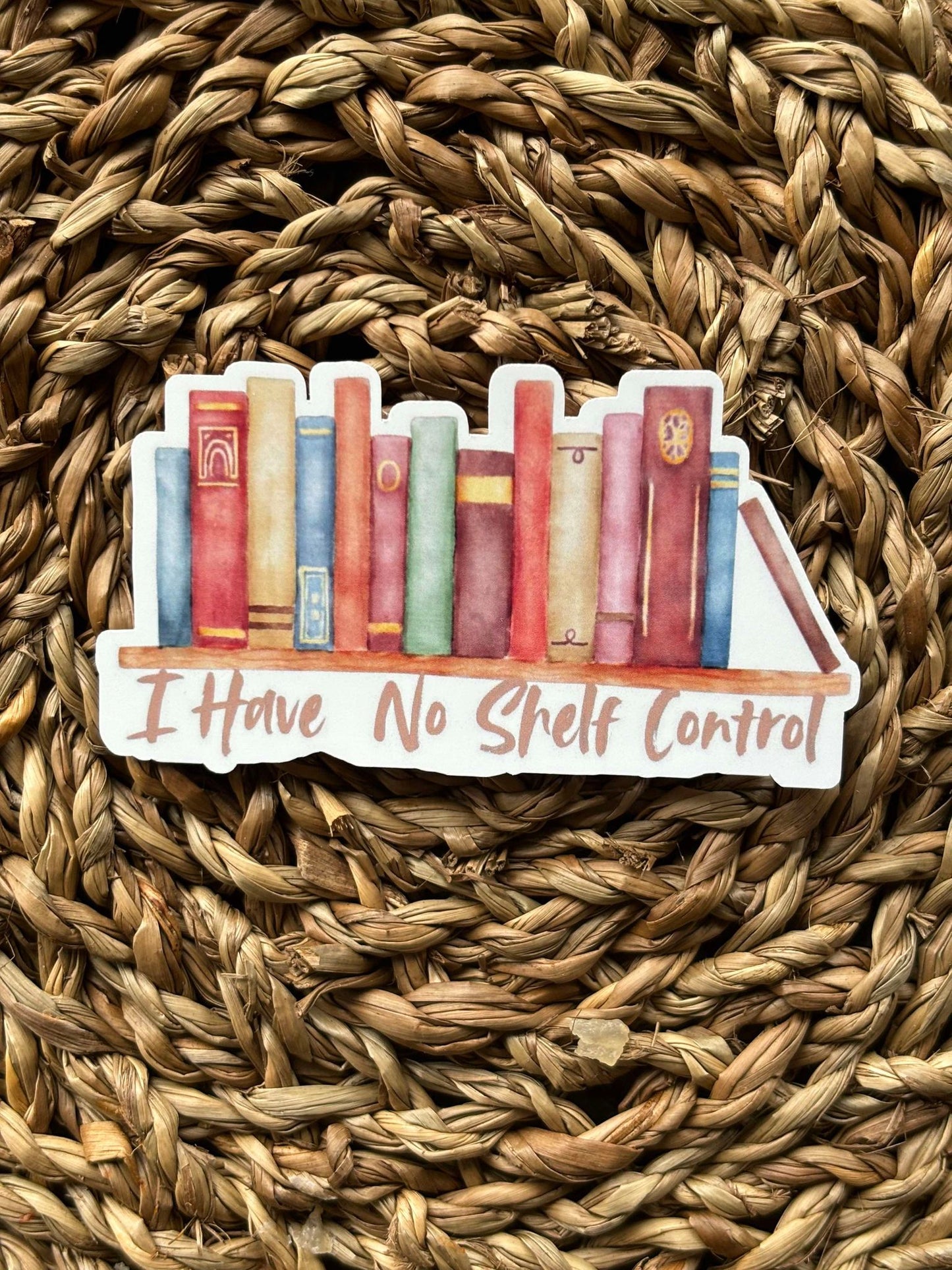 I have no shelf control Klistremerke